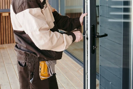 Cleaning And Polishing Glass Door Installation in Bartow, FL